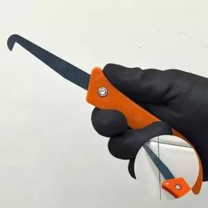 ( )타일 줄눈제거기 갈고리형 줄눈칼 실리콘제거 셀프인테리어 욕실줄눈제거