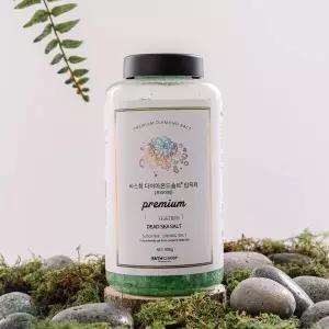 바스참 다이아몬드솔트 프리미엄 900g 티트리 사해소금 입욕제