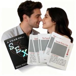 의 해 자세 스크래치 카드 사랑 게임 - 커플