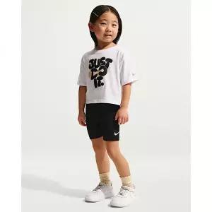 [나이키]볼드 플레이 베이비 투피스 바이크 쇼츠 세트 - 블랙 IW1714-010 414415