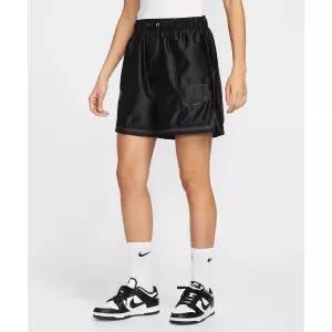 [나이키]스포츠웨어 루즈 미드라이즈 그래픽 쇼츠 W - 블랙앤트러사이트 HJ0164-010 420584