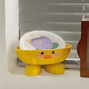 ( )미니 오리 비누 받침대 욕실용 비누 홀더 비누홀더