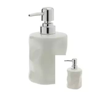 ( )세라믹 디스펜서 350ml 크림 욕실소품 핸드워시통