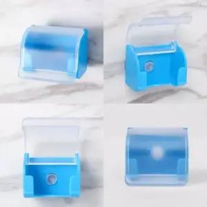 ( )흡착식 면도기걸이 블루 욕실면도기걸이 면도기홀더