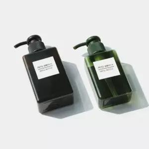 욕실용 리필 샴푸 디스펜서 펌프 세제통 공병 300ml 세제디 샴푸통 용기 물비누통