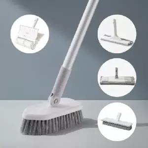 욕실 바닥 청소솔 세트 타일 물기 제거 스퀴지 밀대 6종 구성