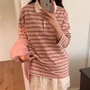 [다잇템] 여성 빅사이즈 카라 힙가리 콘트라스트 롱슬리브티 단가라 티셔츠