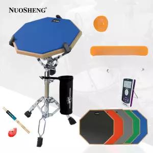 최고급 12인치 스틱 오렌지 드럼패드 풀세트 그린드럼