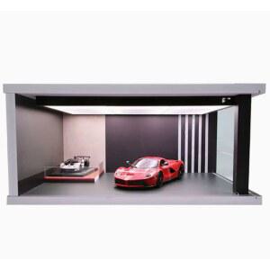 마이스토 18스케일 다이 전시장 주차장 디오라마 LED