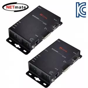 DVI RS232 1대1 리피터(로컬 리모트)(100m)IR 컨트롤