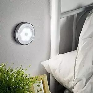 [데코] LED 무선 동직감지 센서등 백색 욕실센서등 조명등기구 현관직부등 인테리어조명 발코니직부등