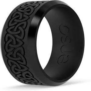 엔소 링 에칭 셀틱 컬렉션 실리콘 - 편안하고 유연한 디자인