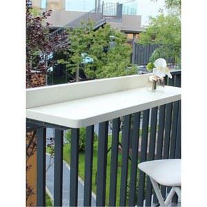 베란다 난간 걸이 테이블 알루미늄 접이식 야외 바 소형 모던 벽걸이 식탁