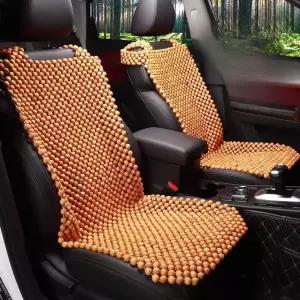 자동차 원목구슬 방석 카시트 운전석 빈티지 등받이 화물차