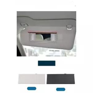 레인지로버 이보크 2015+ LR063681 차량용 햇빛 가리개 화장 거울 커버 자동차 액세서리