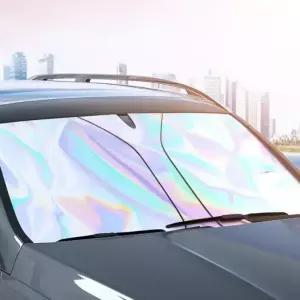 차량 앞유리 차양막 햇빛 가리개 접이식 자동차 UV 차단 커튼 스타일링 액세서리