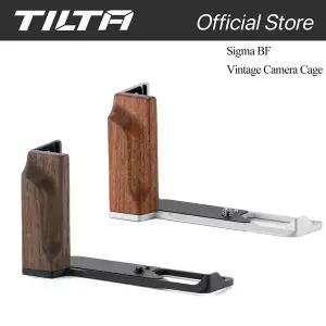 디지털 촬영보조용품 나무 그립이 포함된 시그마 BF 장착 베이스플레이트용 TILTA 빈티지 카메라 케이지 베