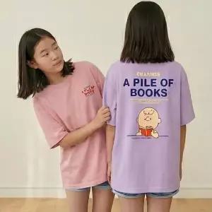 [보리보리/말괄량이]북스찰리반팔티01 10대의류 주니어옷 남아 여아의류