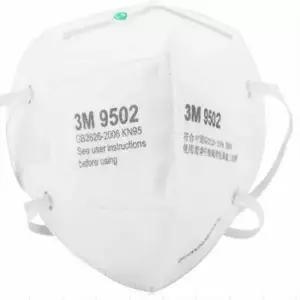 소모품 안면부 여과식 방진마스크 9502+(2급) 3M XI003832841 50개