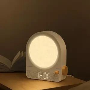 백색소음기수면스피컨 침실 휴식 기상타이머 꿀잠 수면유도기계 무드등 조명