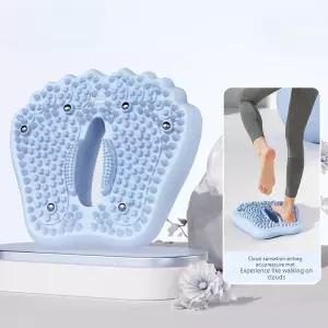 미끄럼 방지 지압 발 마사지 패드 풍선식 마사지기 강력한 흡착판 접이식 휴대용 배수구