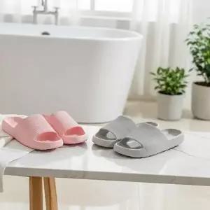 씬유어리 논슬립 거실 욕실화 푹신한 쿠션 슬리퍼 실내화 실내거실화