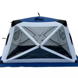 빙어낚시 육각 누빔텐트 보온 큐브텐트 얼음낚시 2m 방수 야외 빙어 빙판