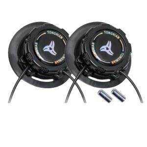 QHUAForen 회전식 자동 넥타이 없는 신발끈, 버클 신발끈 빠르게 조정, 59인치 스니커즈 타이리스 신발끈, 조립 없음