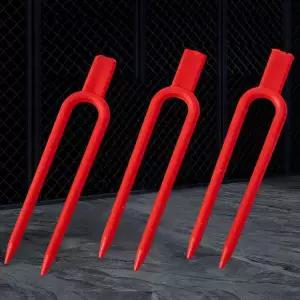 식물고정핀 식물지지대 클립 줄기 넝쿨 고정 소형 200P