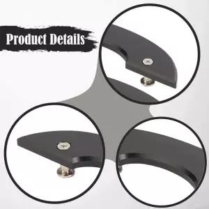 2x 스케이트보드 데크 가드 엣지 보호 프로텍터 롱보드 보호대