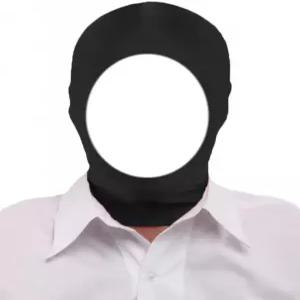 할로윈 코스프레 의상 액세서리를 위한 하울리스 남녀 스판덱스 오픈 페이스 젠타이 스트레치 후드 마스크