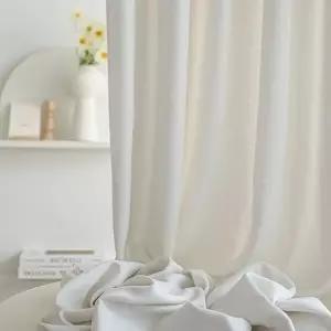 스케치 샌드 항균 인테리어 커튼 기본핀형 3color