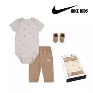 매장정품 나이키 와플 3PK 바디수트 세트 6-12개월 2컬러 택1 A252UU890P 263841
