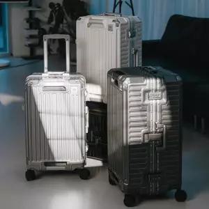 스탁사인 아덴트 캐리어 30인치 수화물용 튼튼한 PC 해외여행 가방