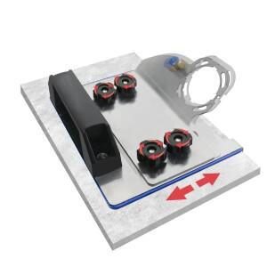 타일용 앵글 그라인더 스탠드 45도 모서리 절단 ° 세라믹 석재 챔퍼링 도구