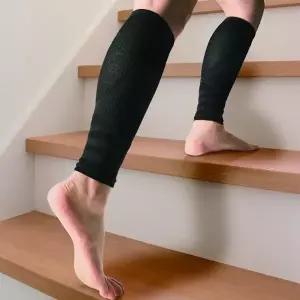 일본 수입 종아리 다리 압박 서포터(블랙)