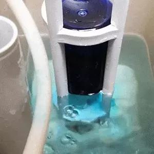 [셀러허브 생활리빙]클린 아쿠아 자동 변기세정제 대용량 500ml 리필 자동 변기세정기 변기세정젤 변기파