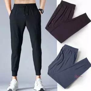 쿨링조거팬츠 시보리 밴딩팬츠 캐주얼긴yza959