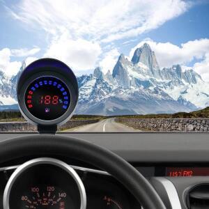 자동차 차량용 호환 트럭 연료 레벨 게이지 오일 탱크 표시기 빨간색 파란색 포함 보트 바이크 오토바이 미