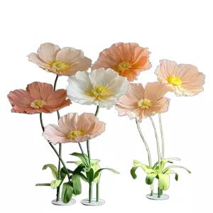 자이언트 플라워 페이퍼 장식 포토존 세트 대형 결혼식