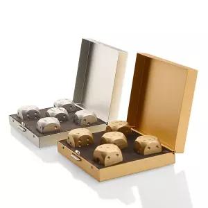 보드 포함 캠핑 알루미늄 주사위 케이스 합금 실버 포커 컬러 게임 골드