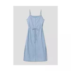 브랜드정품 에잇세컨즈 8SECONDS 슬리브리스 데님 원피스 스카이 블루 143637