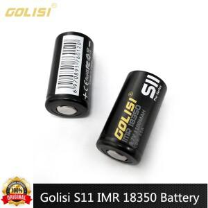2-10pcs 18350 기존 Golisi S11 IMR 배터리 1100mAh 충전식 리튬 이온 3.7V 손전등 용 회