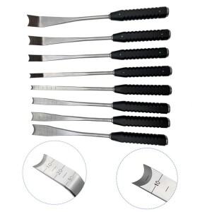 QSWTITAN 스테인리스 스틸 뼈 칼 알루미늄 손잡이 절단기 크레센트 정형외과 기구 애완동물용