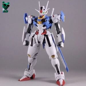 수성의 마녀 에어리얼 HG 1/144 메카 조립 모델 키트 액션 피규어 데스크탑 장식 인형  퍼즐 장난감 선물