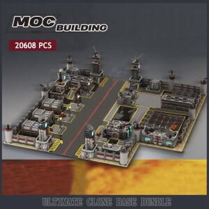 스타 영화 MOC SW 얼티밋 베이스 번들 블록 장난감 워치타워 모델 벽돌 컬렉터 시리즈, 스트리트 뷰 장난감