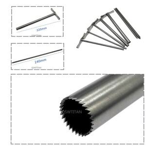 스테인레스 스틸 비주얼 트레핀 경관내 가이드 바 내시경 기구 1개