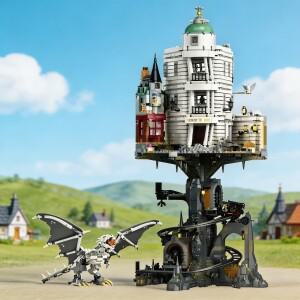 고난이도 블록 장난감 틴 팬 앨리 컬렉터스 에디션 대형 브릭 파티는 남성과 여성을 위한 명절 선물로 제