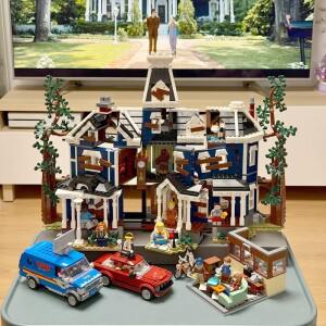 재고 있음 2026  아이디어 과학 TV 시리즈 스트레인저 이벤트 크리엘 하우스 세트 도시 건축물 11370 블록