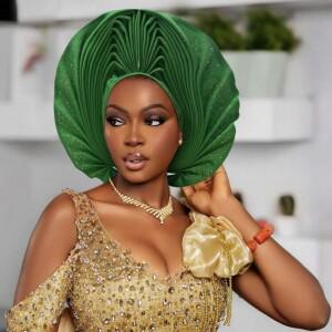 미리 만들어진 여성용 터번 캡,  웨딩 헤드피스, 아프리카 오토 겔레 보닛, 히잡